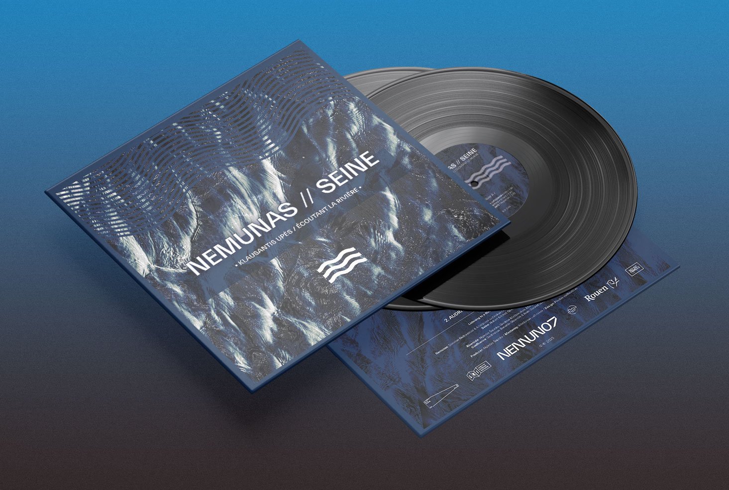 Nemunas_Seine vinyl design